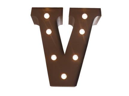 LED Metal Letter Lights Free Standing-1864184489933148160