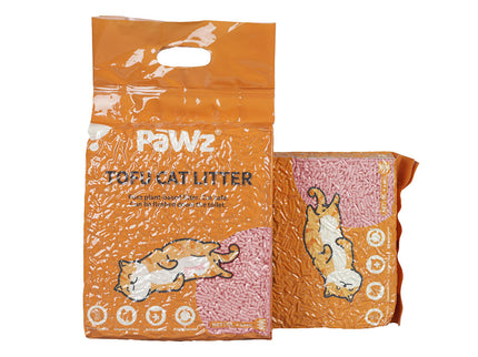PaWz 2.5kg Tofu Cat Litter Clumping Watermelon x6-1910112216263299072