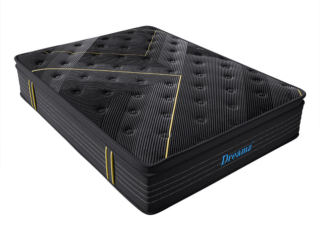 Dreamz Spring Mattress Bamboo Euro Top Double-1864184421817651200