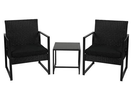 Levede 3 Pcs Outdoor Furniture Set Chair-1864184455187533824