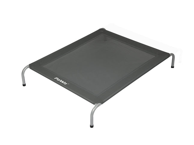 PaWz Elevated Trampoline Pet Bed Dog M Grey Medium-1864184561219538944