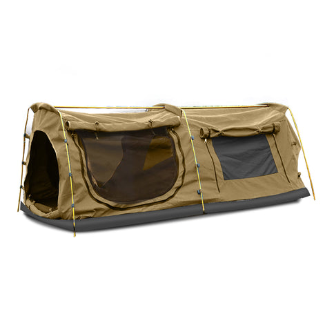 Mountview King Single Swag Camping Swags Khaki-1864184689212919808
