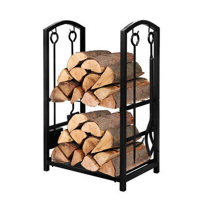 Traderight Firewood Rack 4 Fireplace-1973193883991019520