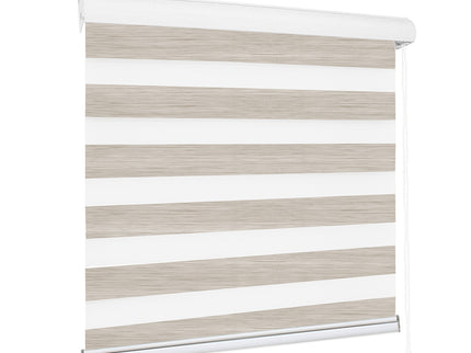 Marlow Blackout Zebra Roller Blind Curtains 210x210 Beige-1942353389463670784
