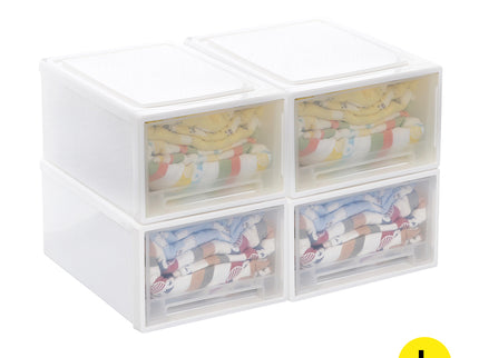 Storage Drawers Large Stackable Containers L 4PK-1864184611018510336