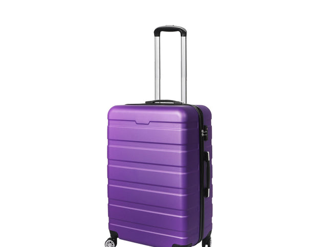Slimbridge 24" Luggage Case Suitcase Purple 24 inch-1864184365932744704
