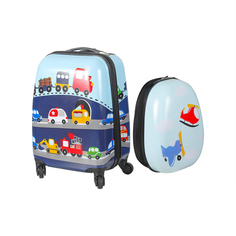 BoPeep 16''13'' 2PCS Kids Luggage Set Travel-1910113157595140096