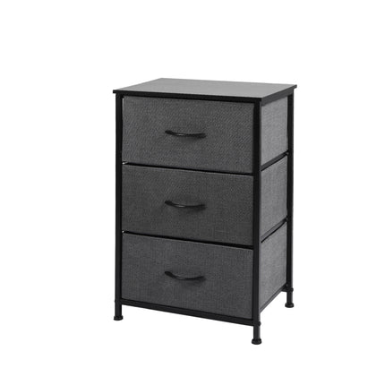 Levede Storage Cabinet Tower Chest Dark Grey-1973194073615503360