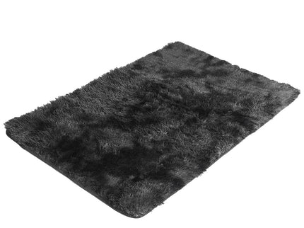 Marlow Floor Rug Shaggy Rugs Soft Large 200x230cm Black-1864183551524737024