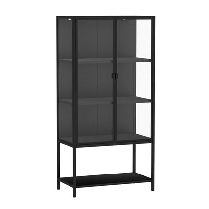 Stacked Glass Display Cabinet Collections Storage-1973193459829444608