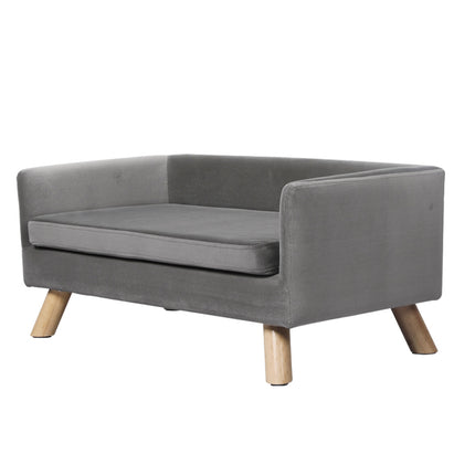 PaWz Pet Sofa Bed Dog Warm Soft Lounge Grey-1975420459071705088