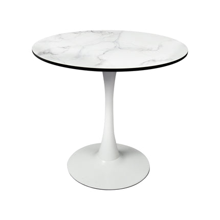 Levede Dining Table Kitchen 4 Person White-1973194083396620288