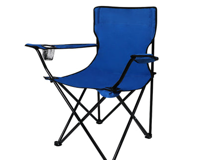 Levede Camping Chairs Folding Portable Blue-1864184446496935936