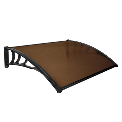 Mountview Window Door Awning Outdoor 1M X 1.2M Brown 1x1.2M-1975420432408514560