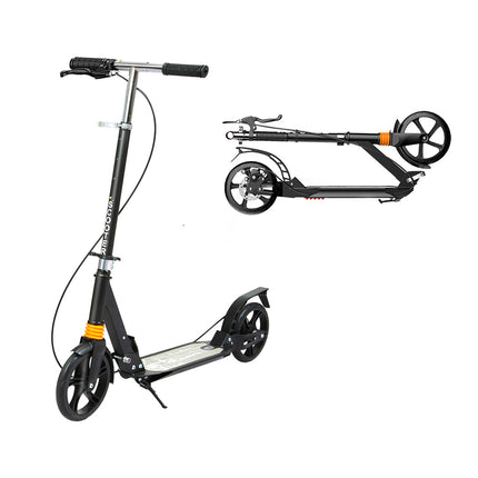 MONVELO Adult Commuter Foldable Scooter Black-1973193451906404352