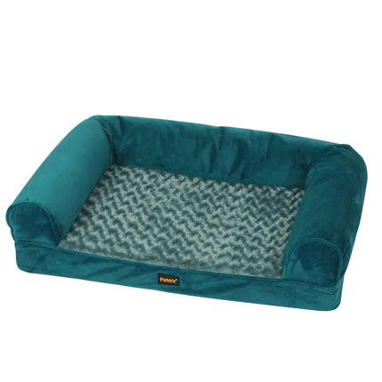 PaWz Pet Bed Sofa Dog Beds Bedding Soft M Blue Medium-1973193626561417216