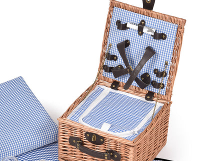 2 Person Picnic Basket Baskets Set Outdoor-1864183149978849280