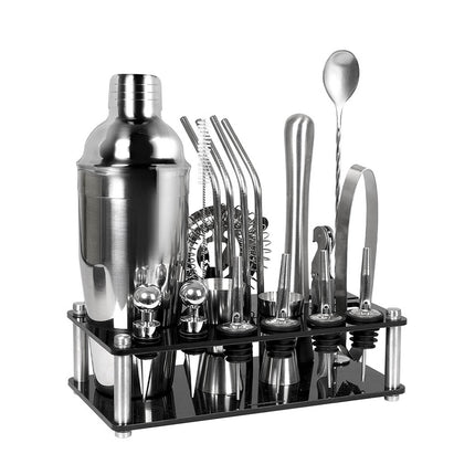 Cocktail Shaker Set Stainless Steel-1973193789195554816