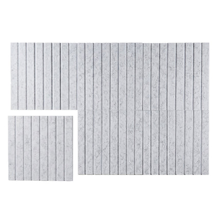 Levede Cork Boards Alternative Photo Display Board 6 Pcs 30cmx30cm Coustic Grey-2050059006482976768