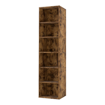 Levede BookShelf Storage Shelves 6 Tier Bookcase Display Unit Organizer Cabinet-2029334093245845504