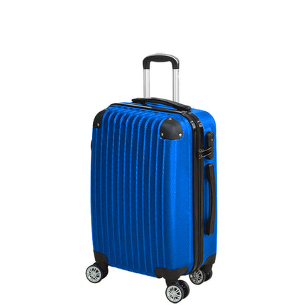 Slimbridge 28" Travel Luggage Suitcase Blue-1864184672758665216