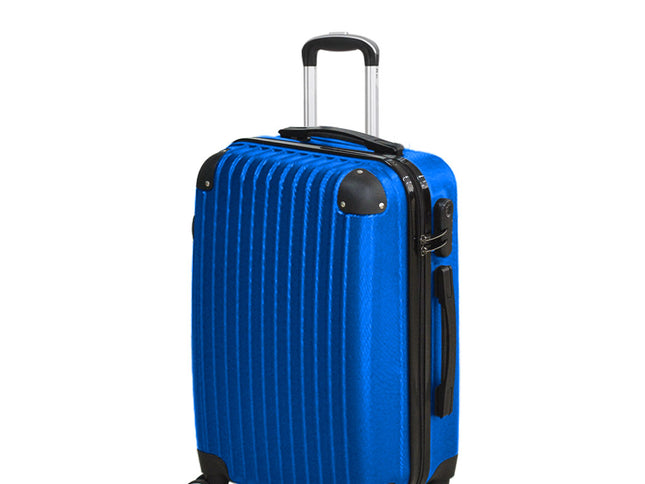 Slimbridge 28" Travel Luggage Suitcase Blue-1864184672758665216