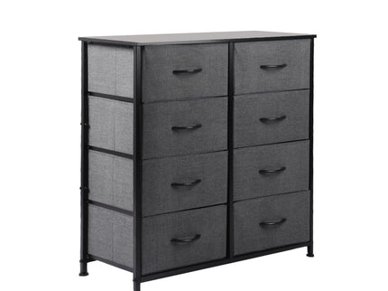 Levede Storage Cabinet Tower Chest Dark Grey-1917016725627473920