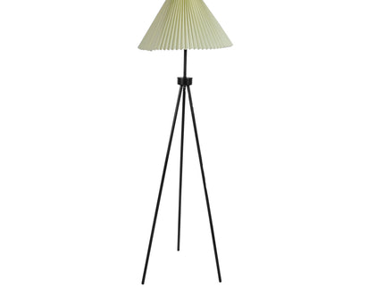 EMITTO Modern Tripod Floor Lamp Linen Beige-1864184381866905600