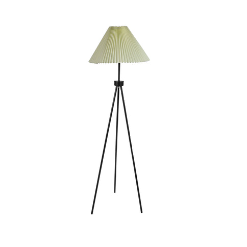 EMITTO Modern Tripod Floor Lamp Linen Beige-1864184381866905600