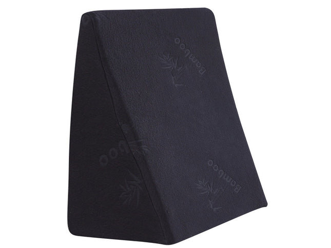 Cool Gel Memory Foam Bed Wedge Pillow Black 30-1910113041740075008
