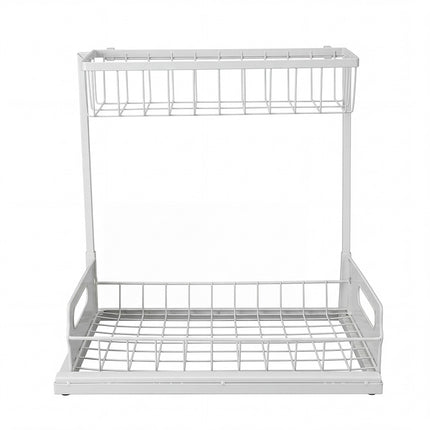 Toque Under Sink Storage Rack Kitchen Cabinet Organiser 2-Tier Shelving Home-2050059015223906304