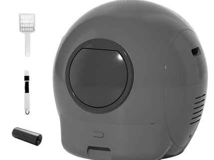 Pawz Automatic Cat Litter Box Large Self-Cleaning Grey-1954802478398705664