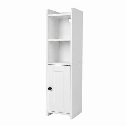 Levede Bathroom Cabinet Storage Slim Organiser Toilet Paper Storage 78.5cm White-2061251856700674048