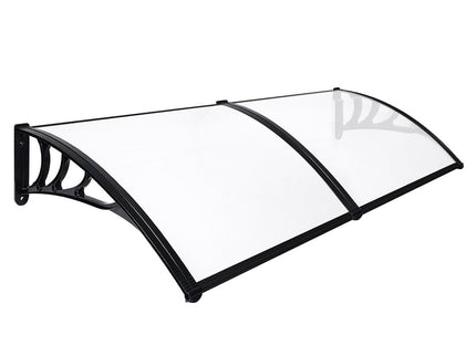 Mountview Window Door Awning Outdoor 1M X 2.4M Transparent 1x2.4M-1864184443896467456