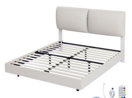 Levede Double Floating Bed Frame-1910112229768957952
