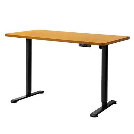 Levede Motorised Standing Desk Adjustable 140cm Natural 1000x 1MM-1973193824264130560