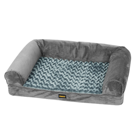 PaWz Pet Bed Sofa Dog Bedding Soft Warm XL Grey X-Large-1864184497445146624