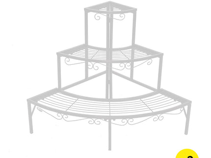 Levede Plant Stand Outdoor Indoor Metal-1894516823420964864