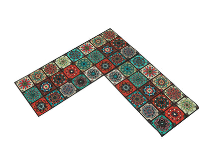 Marlow 2x Kitchen Mat Floor Rugs Area 45x120cm-1910113064695500800