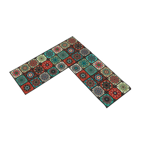 Marlow 2x Kitchen Mat Floor Rugs Area 45x120cm-1910113064695500800