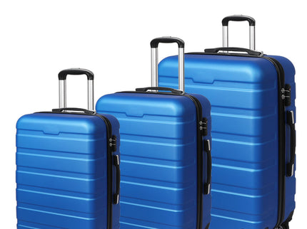 Slimbridge 3PC Luggage sets Suitcase Blue-1864184367660797952