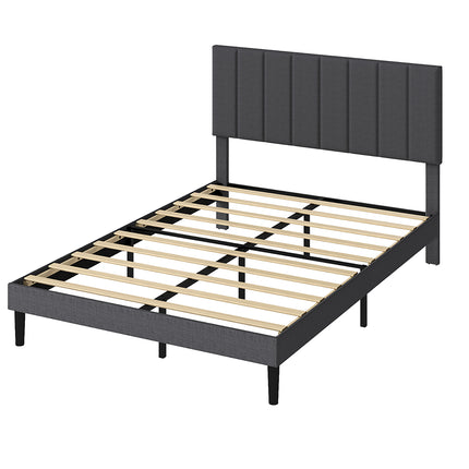 Levede Bed Frame Upholstered Platform Mattress Base Double-2029387289569923072