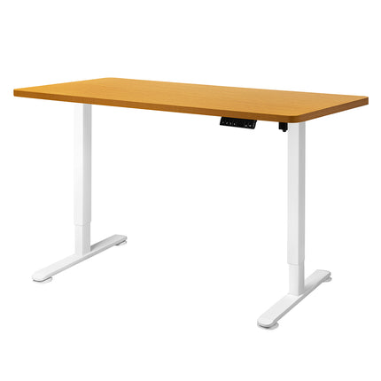 Levede Motorised Standing Desk Height 120cm Natural 800x 1.5MM-1975420505666228224