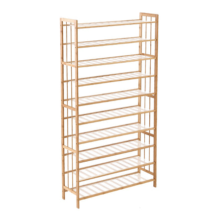 Levede Bamboo Shoe Rack Storage Wooden-1975420510657449984