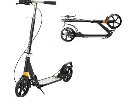 MONVELO Adult Commuter Foldable Scooter Black-1954802392247701504