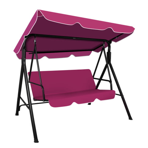 Levede Swing Chair Hammock Outdoor Furniture Red-1864184443170852864