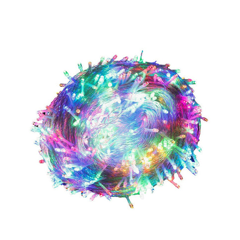 300 LED Curtain Fairy String Lights Multi Colour-1910113304735518720