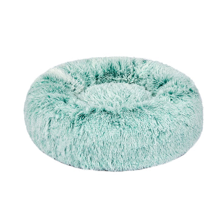 PaWz Pet Bed Cat Dog Donut Nest Calming M Teal Medium-1973193631523278848