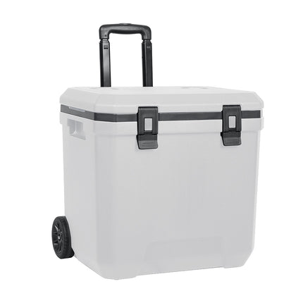 Mountview Cooler Ice Box 27L/43L Portable Chest Trolly For Camping BBQ Picnic-1973193452455858176