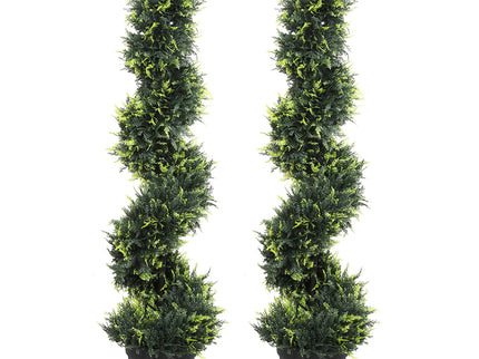 Lambu Artificial Spiral Cedar Tree-1910112266875965440
